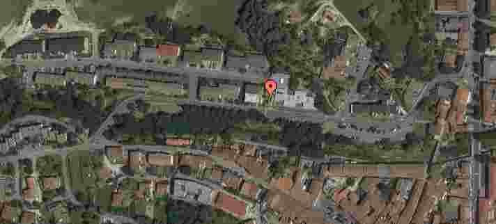 Campagna di monitoraggio a San Piero dal 17/09/2016 al 25/10/2016 Nella mappa seguente è indicato il punto di posizionamento del presso la scuola dell infanzia Don Giulio Facibeni, in via Gramsci.