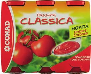 Pomodoro italiano, 350 g x3 1,29 Filetti di Tonno all