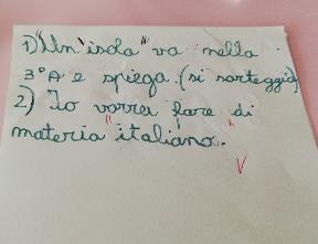 - Come informare i compagni prescelti e i docenti.