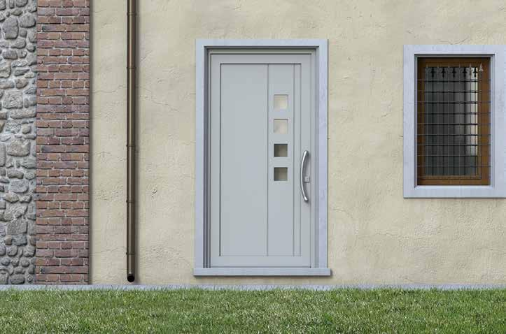 PORTONCINI PORTONCINI La porta d ingresso è il biglietto da visita dell involucro edilizio e per questo deve essere non solo solida e sicura, ma anche in tono con il modello estetico dell edificio.