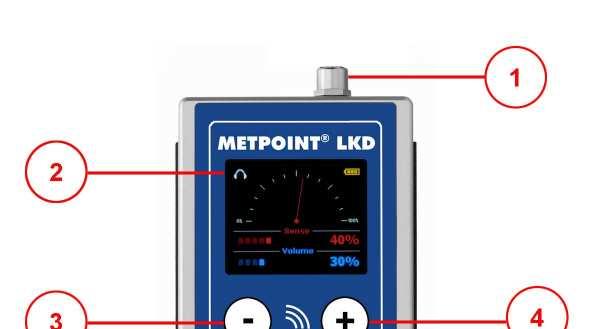 8 Comandi e display METPOINT LKD Comandi e display METPOINT LKD 1.