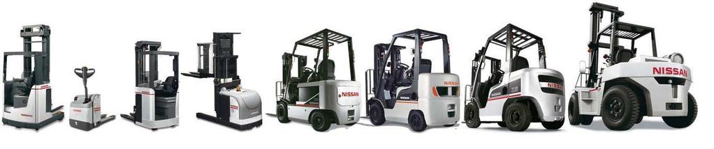 alto 3 Concetto della gamma completa Essendo fra i maggiori produttori mondiali, Nissan Forklift offre una gamma completa di macchine per una vasta gamma di applicazioni di movimentazione delle merci.