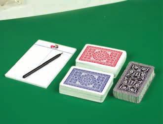 Mazzo carte poker, con