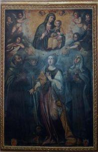 Santa Caterina, al centro, Teresa d Avila,