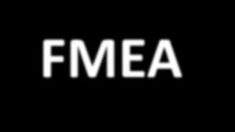 .. L analisi avviene applicando la tecnica FMEA (Failure Mode and Effect Analysis) (Modalità di guasto ed analisi degli effetti) Metodo qualitativo, attraverso il quale, dall