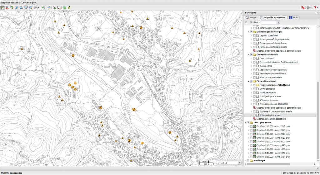 DB Geologico Regione