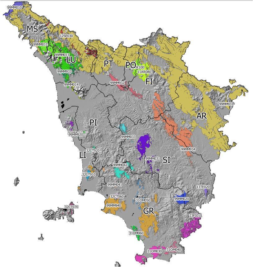 Corpi Idrici Sotterranei (CIS) Ricostruzioni geometriche: completate per i