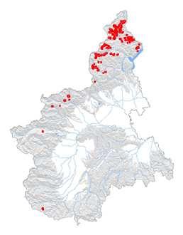 SIFOR - Sistema Informativo Forestale Regionale Scheda di dettaglio del Tipo Forestale PE10X - Pecceta montana mesalpica Superficie totale (ha): 6421 Percentuale su superficie boscata regionale (%):