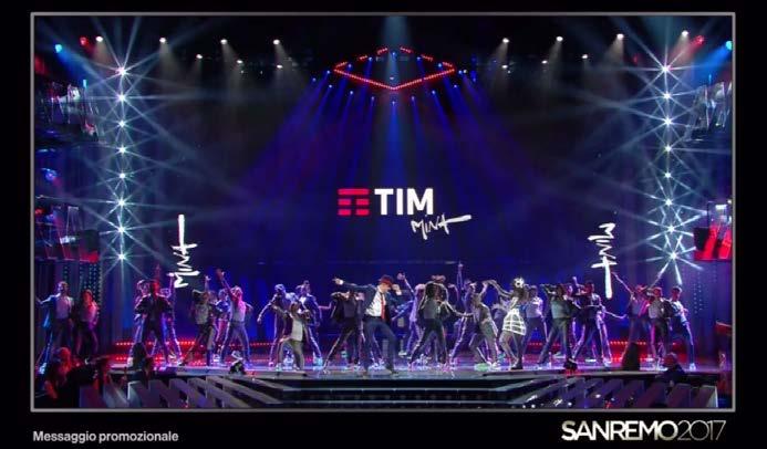 premio Tim Music consegato dal Presidente TIM