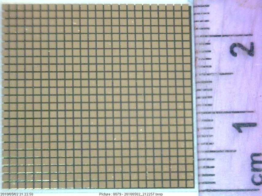 pasta conduttiva e filo Chromium evaporation 3.