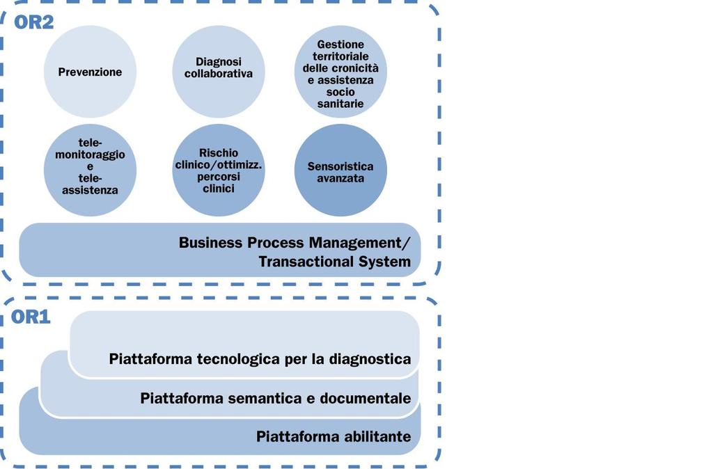 Obiettivi realizzativi: OR2 Piattaforma Applicativa Studio delle problematiche scientifico/applicative,