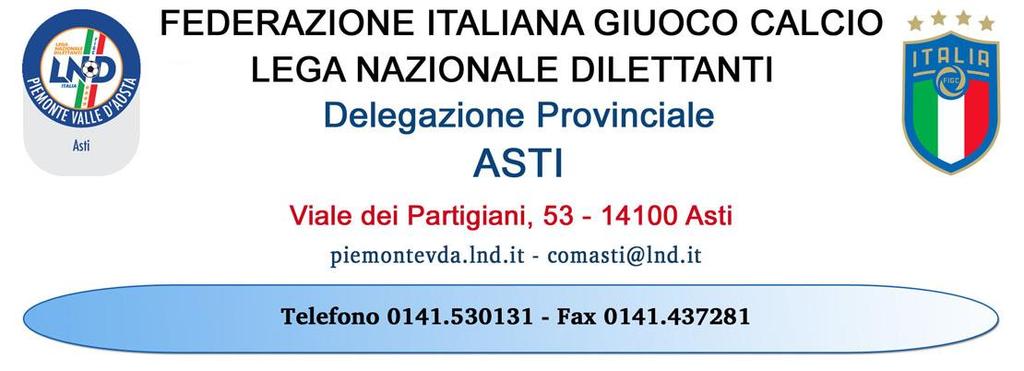 Apertura al pubblico: da Lunedì a Venerdì 10.30-13.00 / 14.00 17.40 Sabato. 10.00 12.30 NUMERO COMUNICATO 48 DATA COMUNICATO 21/06/2018 STAGIONE SPORTIVA 2017/2018 1.