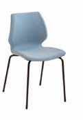 550M 55M 552M 552M-G SEDIA CON SEDUTA IN TELAIO GAMBE IN TUBO -leg chair with steel frame.