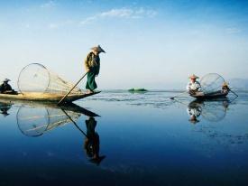 Arrivo e proseguimento per il lago Inle attraverso percorso panoramico, arrivo in circa 1 ora.