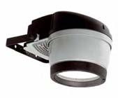 metallici Metal halide lamps 110210 MD 150W RX7s 5,1 IP65 IK08 Accessori Convogliatore di luce in acciaio verniciato nero AccessoriES