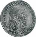807 808 809 807 Anonime attribuite a Clemente VII (Sec. XVI) Grosso - Cavaliere a s.