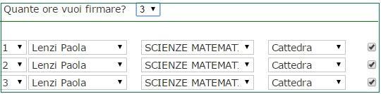 16 Come si evince dalla Figura 1 sopra riportata, il sistema proporrà automaticamente i dati più probabili per il Docente che deve ancora firmare, ma in modo non vincolante e cioè modificabili.