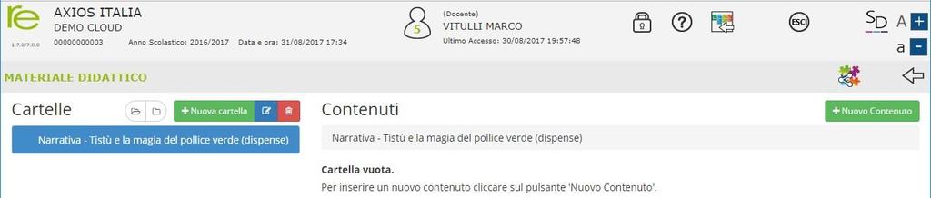 69 Per esempio il docente che stiamo prendendo in considerazione insegna italiano in 1 A, 2 A e 3 A.