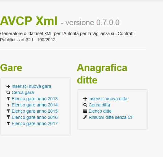 3 Figura 3 2. Anagrafica ditte Il programma contiene al suo interno un elenco delle ditte che hanno partecipato a precedenti gare.