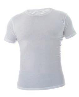 Varese T-shirt manica corta in tessuto anatomico, anallergico, antibatterico, traspirante e termoregolante -
