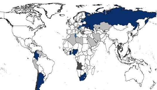 Alcuni emergenti più vulnerabili I rischi sistemici pesano più intensamente su alcuni mercati Hard landing Cina Tra cui: Cile, Sud Corea, Malesia, Angola Una visione territoriale Ribasso Commodity