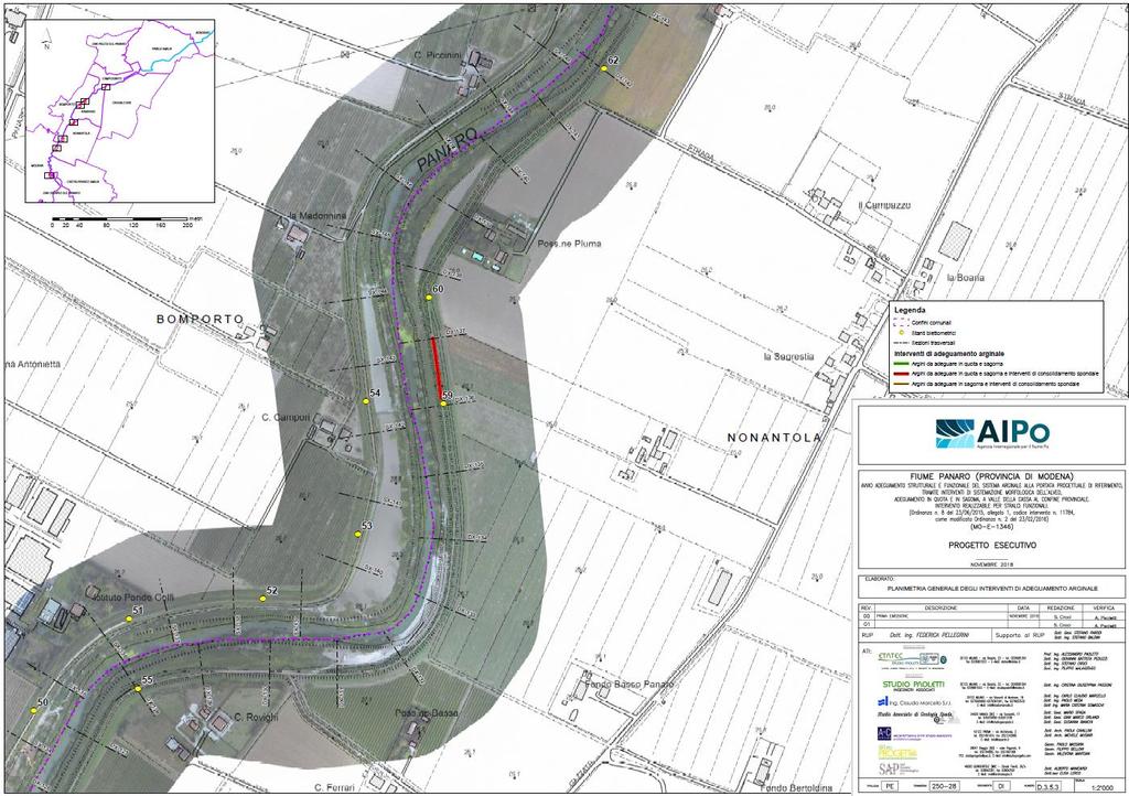 cascine/abitazioni, non interferenti direttamente con le opere in progetto; - TERNA S.p.a. Rete Elettrica Nazionale: nessuna interferenza; - SNAM S.p.A. Rete Gas Distretto Centro Orientale: nessuna interferenza; - Telecom Italia S.