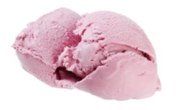 ) Tipi di gelato in base agli ingredienti: a base di crema alla frutta Tipi di gelato in