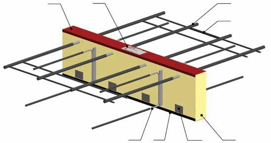 ebea Componenti Struttura Componenti Materiale 6 8 2 5 1 Corpo isolante (ISO) SW / XPS / (FG) / (PUR) 2 Barra tesa 3 4 Elemento a taglio Piastra Staffa Tampone di pressione FCPU Acciaio per armatura