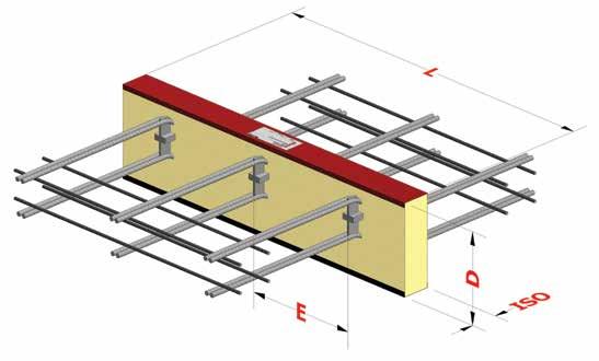 ebea KP-1000 Descrizione del prodotto Gli elementi per solette a sbalzo ebea KP-1000 sono utilizzati per componenti di costruzione a disposizione sfalsata e sono destinati ad assorbire i momenti