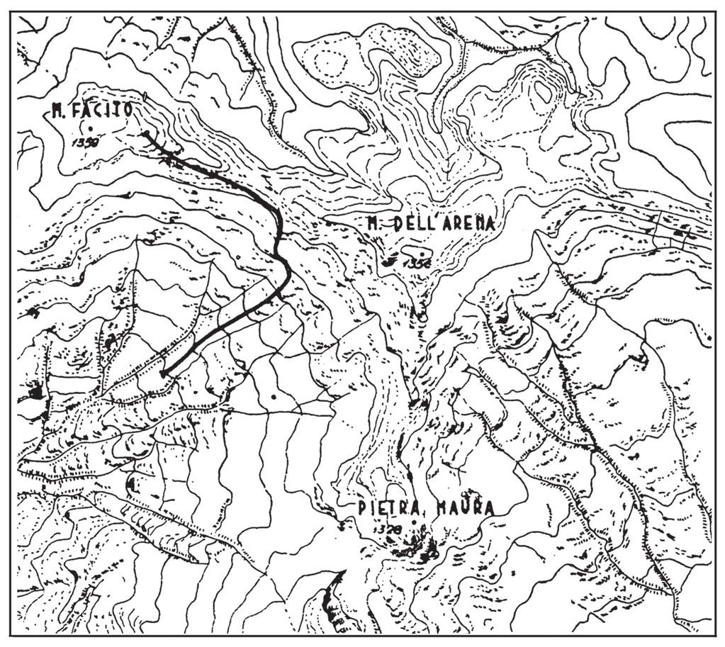 CARTA GEOLOGICA D ITALIA 1:50.