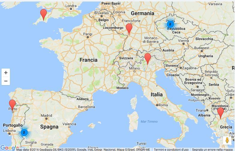 italiane 28 eventi del progetto tra i quali: 14 eventi interregionali 14 incontri di