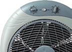 PBA50P Ventilatore a piantana Pala 50 cm Altezza massima 133 cm 3 velocità Potenza 60W Luce notturna Oscillazione