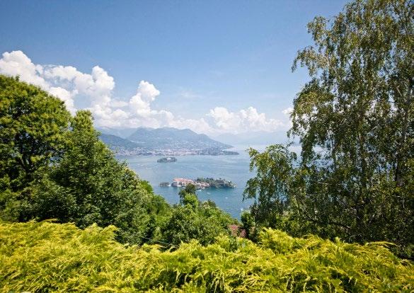 The opening of the Simplon Tunnel railway in 1906 brought Stresa international fame and grand hotels, villas and elegant gardens appeared along the lakefront which faces the