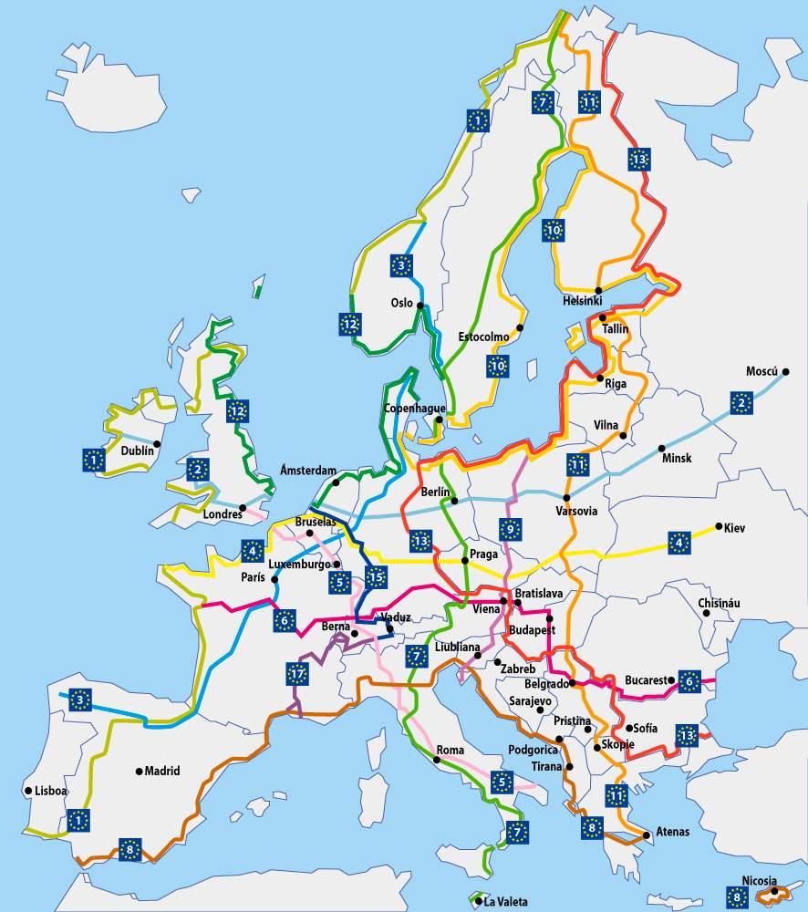 EUROVELO EuroVelo, la rete cicloturistica Europea, è un progetto gestito dalla European Cyclists Federation in collaborazione con partners di livello nazionale e