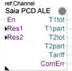 A seconda del modello, l alimentatore integrato è sufficiente per un massimo di 0 moduli slave M-Bus standard, per cui la ripartizione tra le due porte è arbitraria. I moduli master PCD.F70 F70 e PCD.