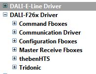 F6 PCD.F60 PCD.F6-C5 Dati di ordinazione Modello Descrizione Note applicative Peso PG5 DALI F6x PCD.F6 PCD.F60 PCD.F6-C5 Libreria di comunicazione PG5 DALI per il collegamento di sistemi di controllo dell'illuminazione DALI Interfaccia DALI master per max.