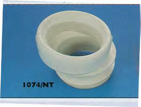 794 Manicotto in PP bianco concentrico per vasi WC