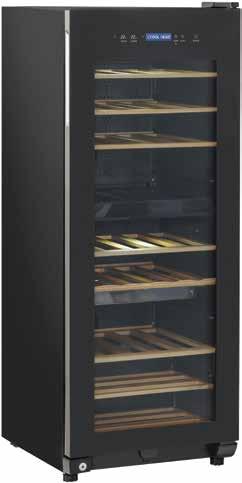 MODEL MODELLO CW 90 CW 170 CW 170DT Wine cellar with free-standing installation Cantina refriferata free-standing v v v Roll bond evaporator Refrigerazione roll bond v - - 32 C 40 mm Roll bond