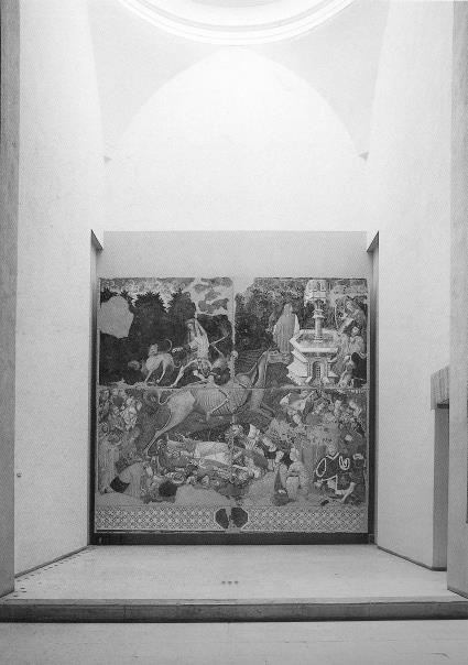 C. Scarpa, sala del Trionfo della Morte (Antonello da