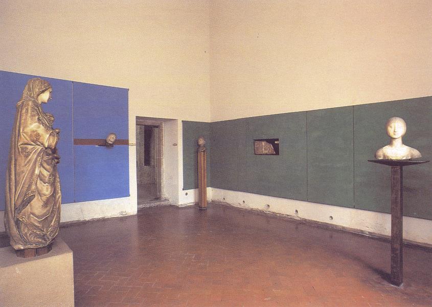 C. Scarpa, sala del Laurana al piano terra.