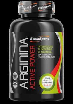 ARGININA ACTIVE POWER INTEGRATORE ALIMENTARE DI ARGININA CON CITRULLINA, VITAMINA B12 E ZINCO POTENZA PER IL TUO SPORT - L ARGININA È COINVOLTA NELLA SINTESI ENDOGENA DELL OSSIDO NITRICO E DELLA