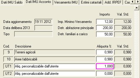 Si precisa che qualora l utente intendesse sospendere il versamento relativo a terreni anche in assenza della qualifica di coltivatore diretto potrà procedere compilando direttamente il campo