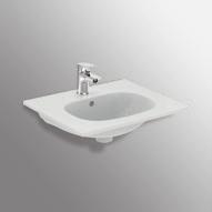 GAMMA PRODOTTI CERAMICA GAMMA PRODOTTI CERAMICA Lavabo top da. Foro centrale aperto Può essere abbinato al mobile sottolavabo o al sifone Lavabo top da mm.