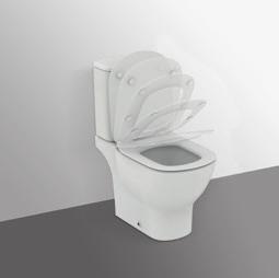 Scarico traslato che copre distanze dal muro comprese tra i e 250 mm Installabile senza dover apportare modifiche agli impianti esistenti. Sedile slim a sgancio rapido T351301 Lavabo 650x500 mm.