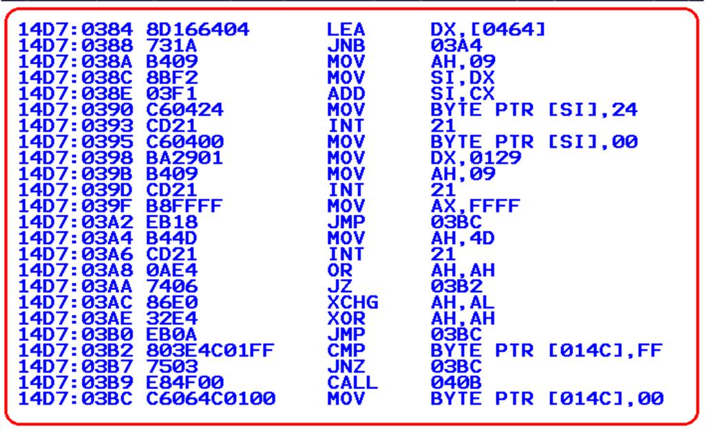 Indirizzo di memoria Contenuto numerico in esadecimale Programma assembler ASSEMBLER / binario Linguaggio SIMBOLICO Slide 15 di 32 Es.