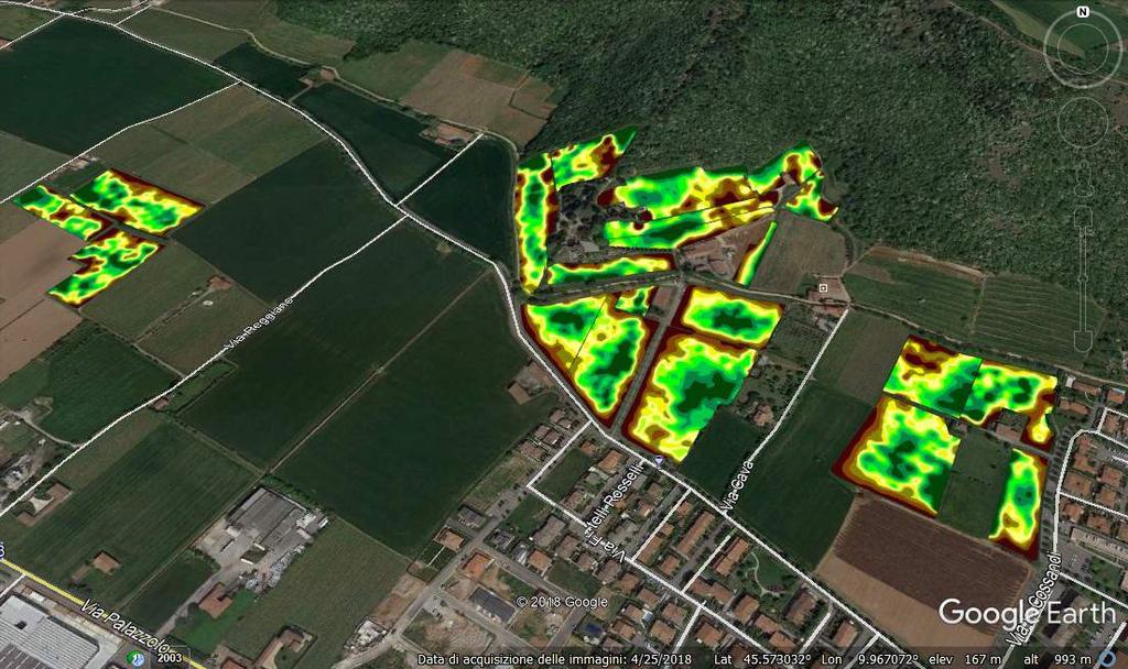 SAT-NDVI VITISOM Mappe SAT-NDVI