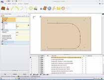 disegno CAD simulatore di funzionamento ed esecuzione della lavorazione database di usura utensili per la migliore qualità di finitura in