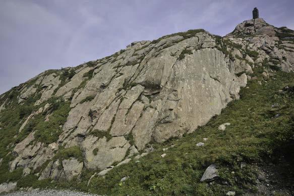 7 - Wolayerseehütte Settore baby, situato nei pressi del Rifugio austriaco da cui trae in nome; presenta alcune brevi lunghezze dedicate ai più piccoli e a quanti