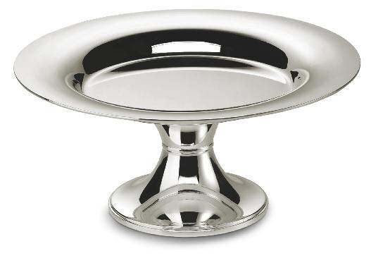 alzatina rotonda contemporanea stemmed round bowl mod.