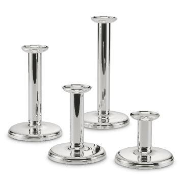 candeliere rotondo 1 fiamma contemporaneo round single-stem candleholder